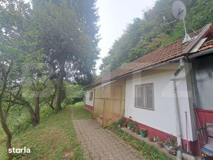 Casă cu 2 camere cu Teren 1000 Mp în Vulcan