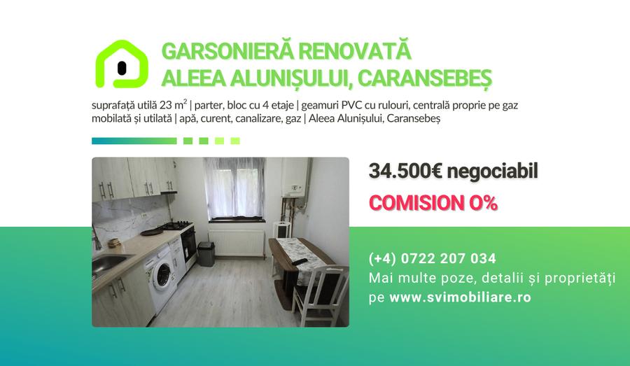 Garsonieră decomandată în Nord
