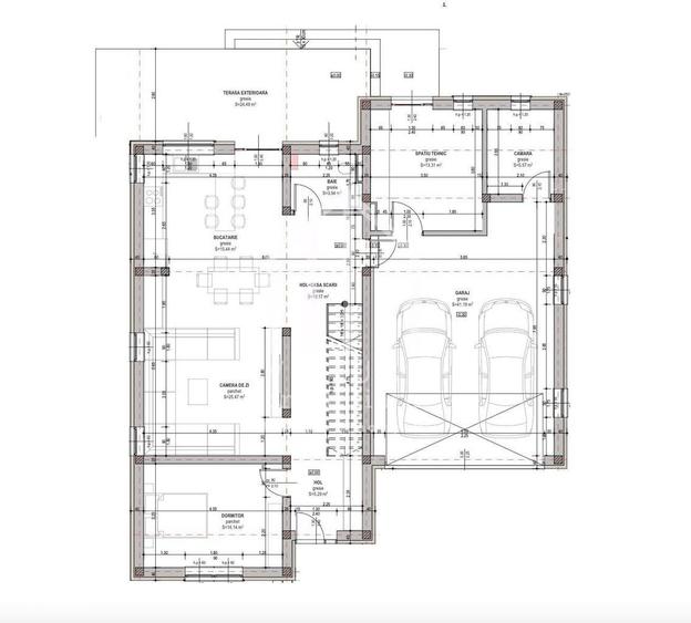 Casa individuala cu 6 camere, 213mp utili + garaj, 500mp teren - 18