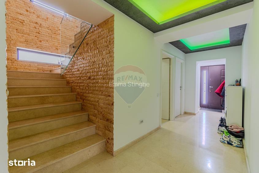 Casa premium in Stupini finisaje de lux, complet mobilata