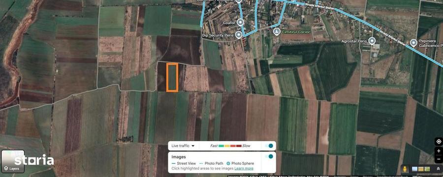 Teren intravilan de vanzare | Peris | 10.000 mp | Investitie sigura - 2