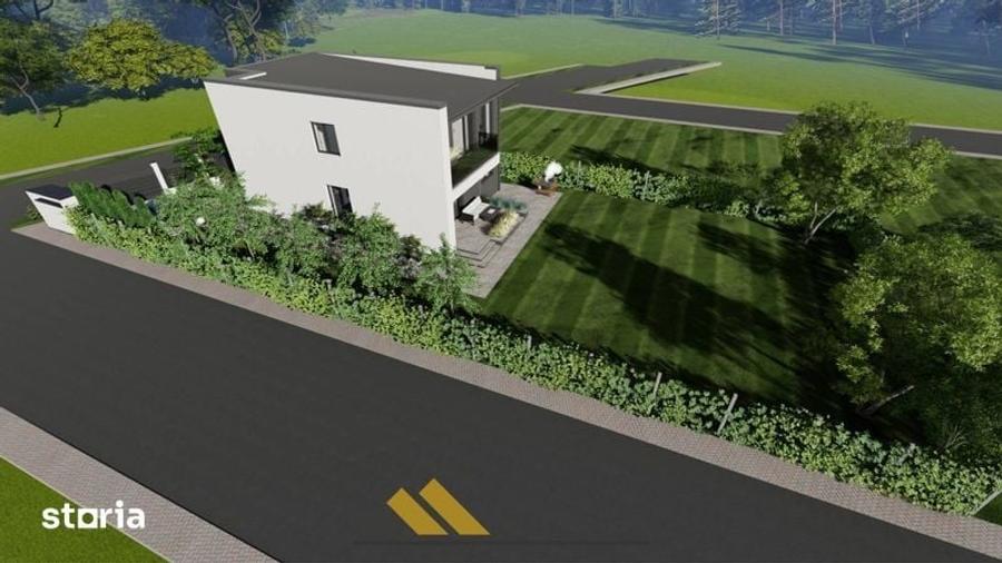Casă cu 4 camere cu Teren 160 Mp în Sânmartin