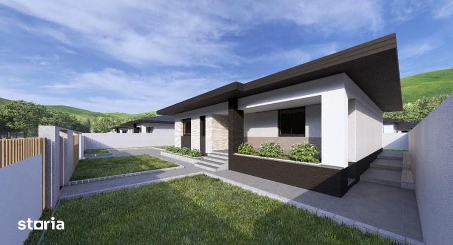 Casă cu 3 camere cu Teren 650 Mp în Tomești