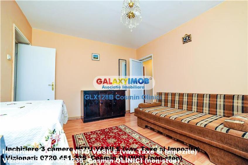 Apartament cu 3 camere semidecomandat, mobilat în Berceni