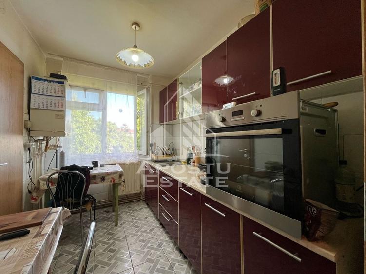 Apartament cu 2 camere semidecomandat, mobilat în Șagului