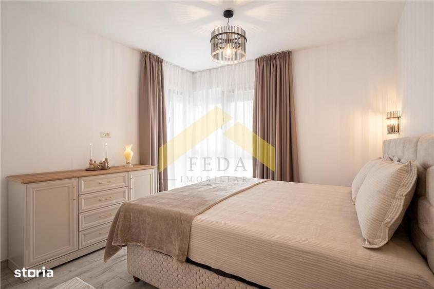 Apartament cu 3 camere semidecomandat în Central