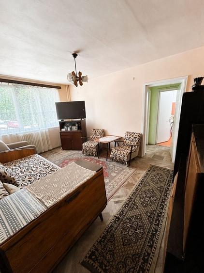 Apartament cu 2 camere nedecomandat în Dacia