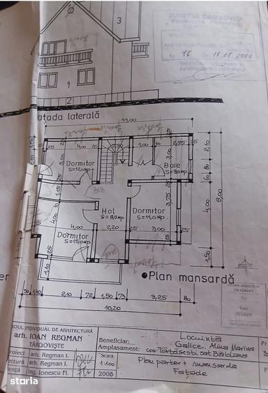 Casă cu 5 camere cu Teren 969 Mp în Tărtășești