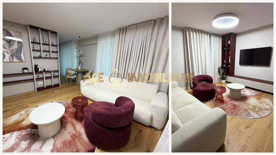 Apartament cu 3 camere semidecomandat, mobilat în Unirii