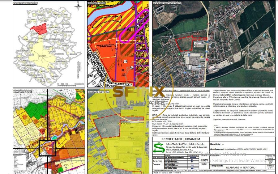 Teren agricol intravilan de 84816 mp, în Nordului