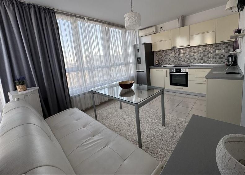 Apartament cu 2 camere semidecomandat în Central