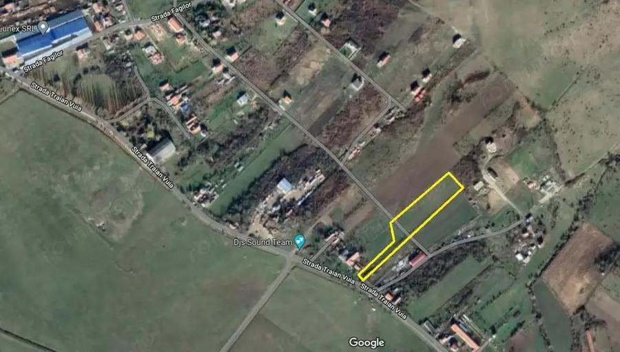 Teren de 6983 mp, în Sud
