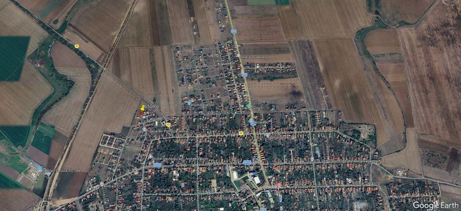 Teren Construcții intravilan de 650 mp, în Sânandrei
