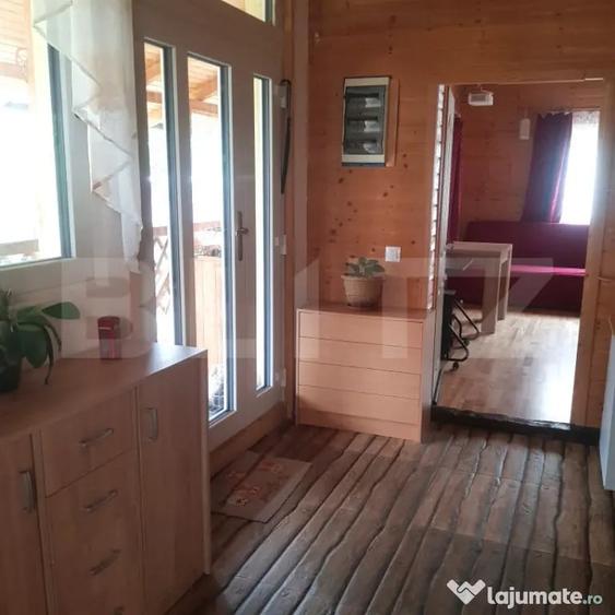 Casa deosebita din lemn masiv de stejar, 125 mp utili, ter - 2