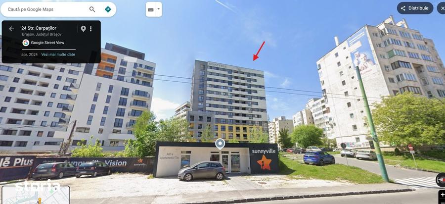 Apartament cu 2 camere în Valea Cetății