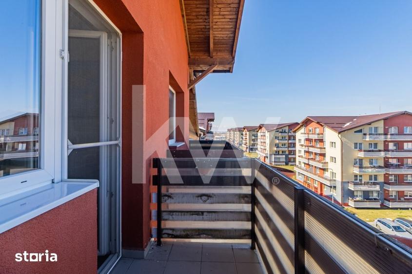 Apartament cu 3 camere decomandat, mobilat în Sânpetru