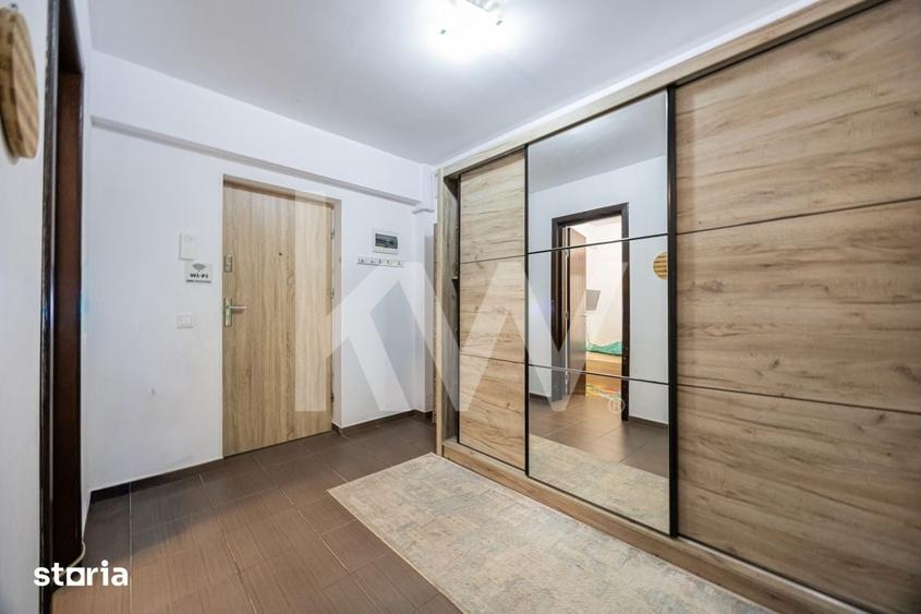 Apartament 2 camere+dressing |Mobilat si utilat |Gradina 29mp |Parcare - 8