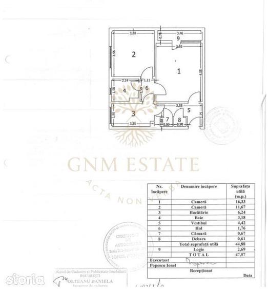 Apartament cu 2 camere decomandat, mobilat în Drumul Taberei — fotografia 1