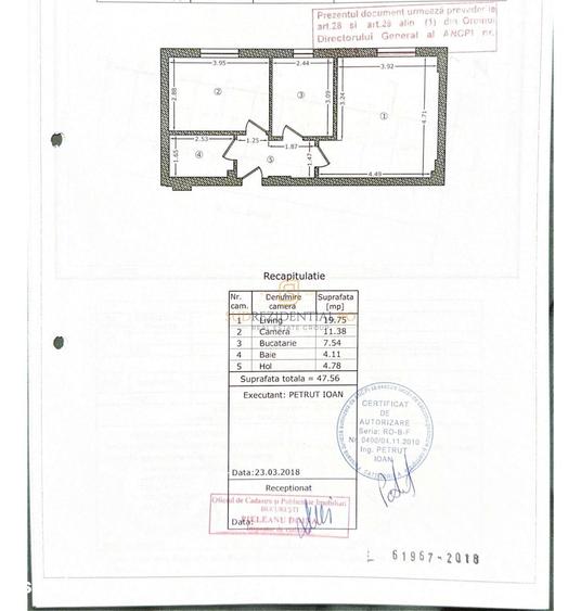 Apartament cu 2 camere în Sud
