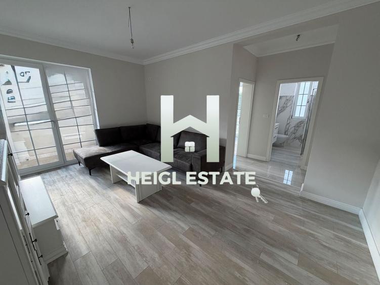 Apartament cu 2 camere semidecomandat, mobilat în Giroc