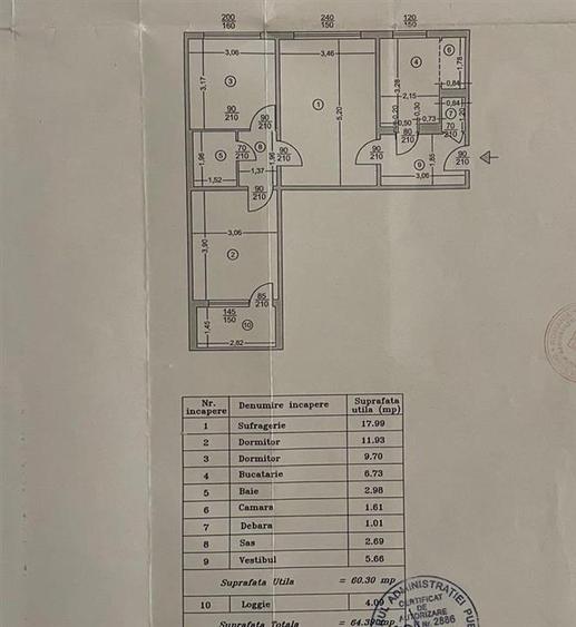 Apartament 3 camere Semidecomandat Aparatorii Patriei - 8