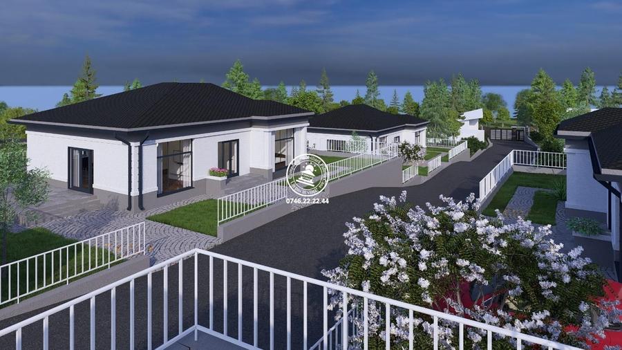Casă cu 4 camere cu Teren 132.89999389648 Mp în Tomești