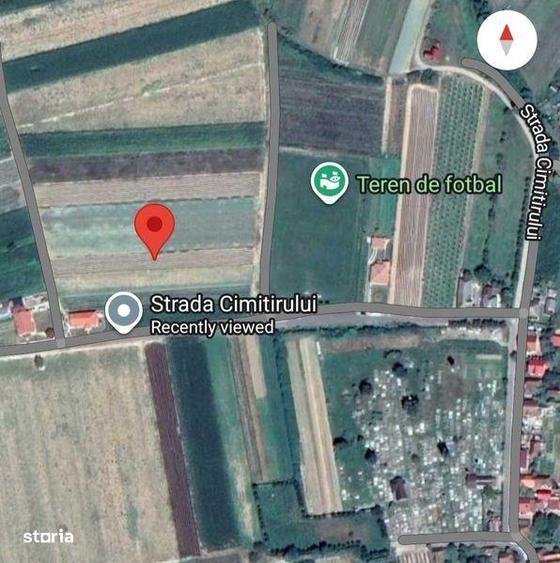 Teren de 2600 mp, în Halmeu