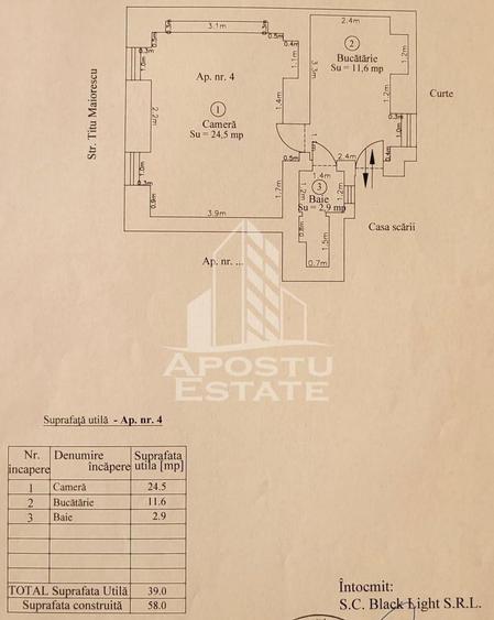 Apartament 1 camera de vânzare, zona Traian, Timisoara - 11