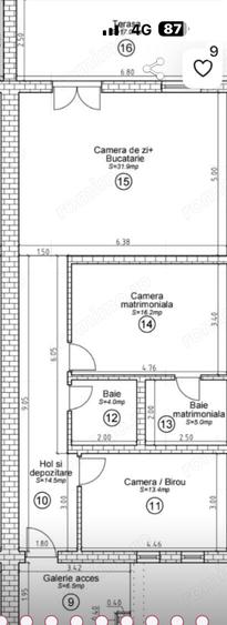 Duplex cu 3 camere cu Teren 270 Mp în Remetea Mare
