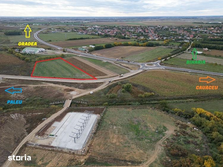 Teren de 11500 mp, în Biharia
