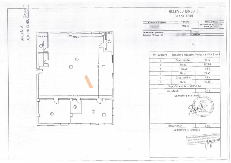 Spațiu comercial, de 208.52 mp, în Sud