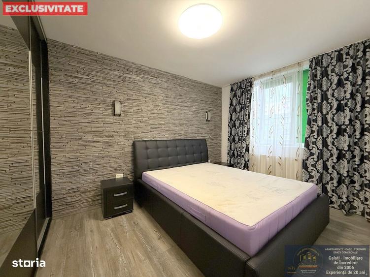 Apartament cu 3 camere, mobilat în Micro 19