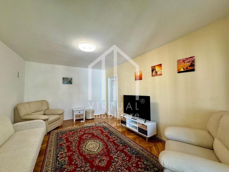Apartament cu 4 camere decomandat, mobilat în Calea Dumbrăvii