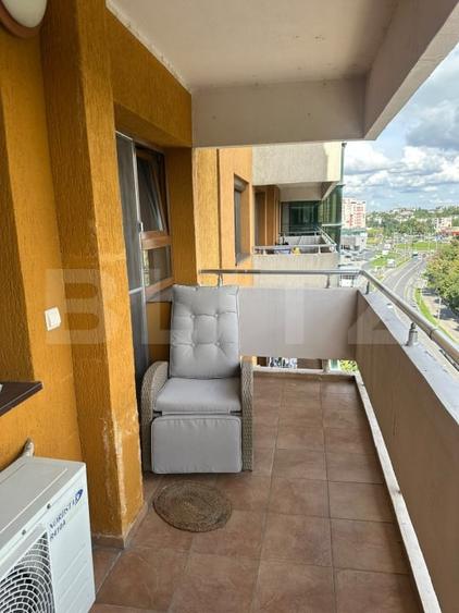 Apartament cu 2 camere semidecomandat, mobilat în Micro 17