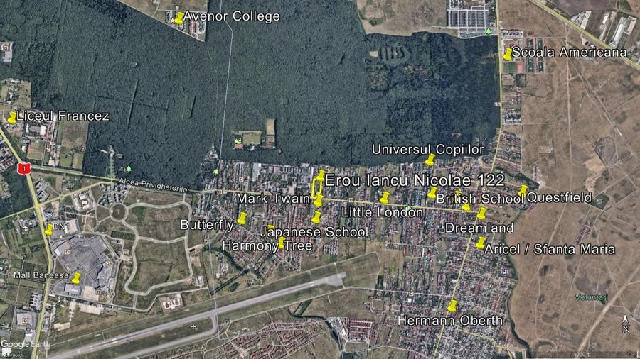 Penthouse 4 camere Residence5, parcare subterana, curte interioara, comision 0 - 46