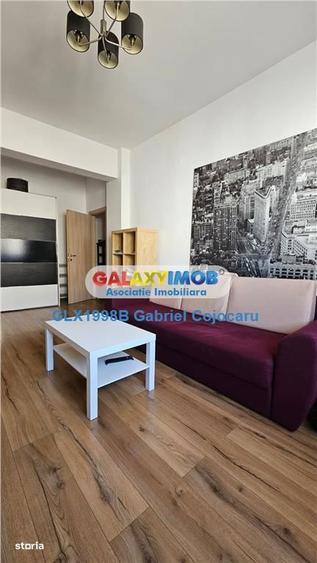 Apartament cu 2 camere semidecomandat, mobilat în Rosetti