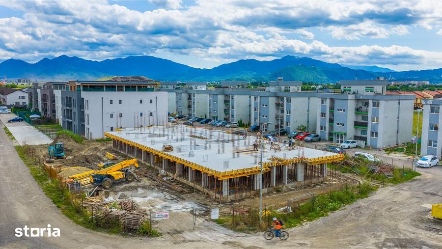 Apartament cu 2 camere decomandat în Sânpetru
