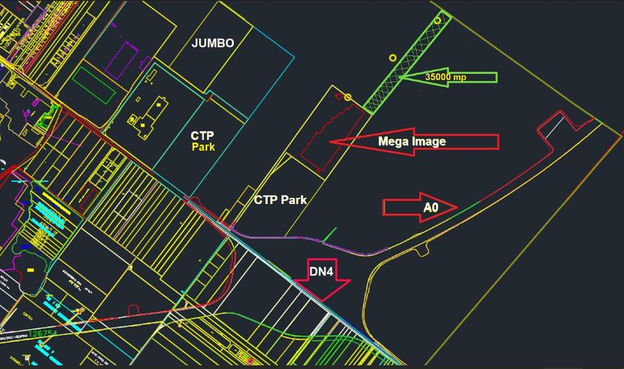 Teren Construcții extravilan de 35000 mp, în Central
