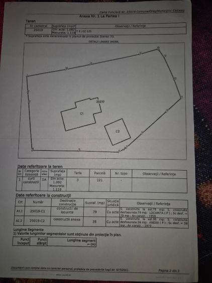 Casă individuală cu 5 camere cu Teren 1100 Mp în Colceag