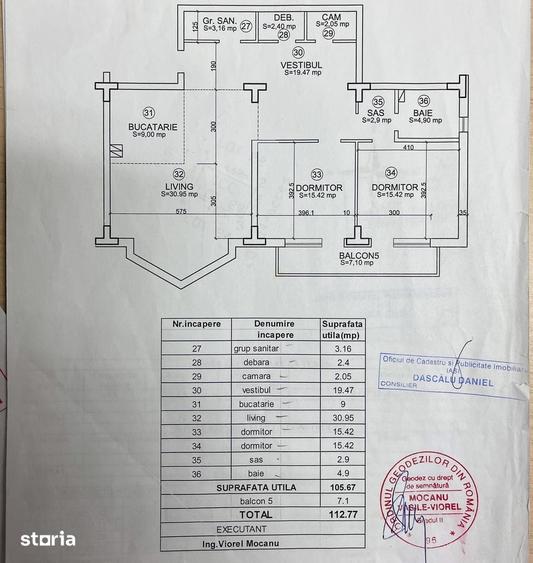 Apartament 3 camere, 2 bai 113 mp CUG Nicolina - 3