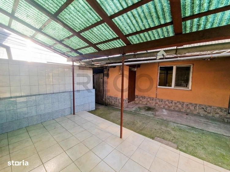 Casă cu 2 camere cu Teren 358 Mp în Central