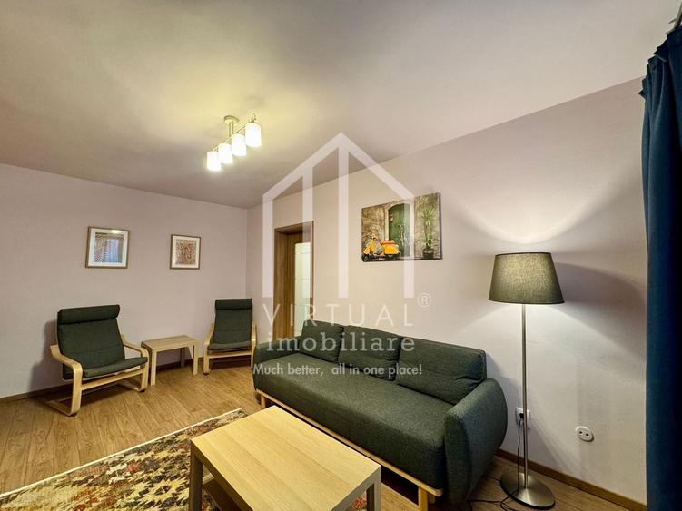 Apartament cu 2 camere semidecomandat în Mihai Viteazul