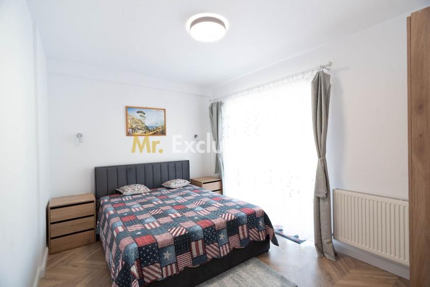 Apartament cu 2 camere semidecomandat, mobilat în Nord