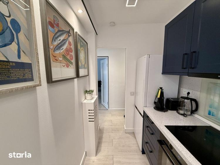 Apartament cu 2 camere semidecomandat, mobilat în Victoriei