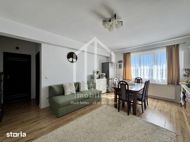 Apartament cu 3 camere, mobilat în Turnișor