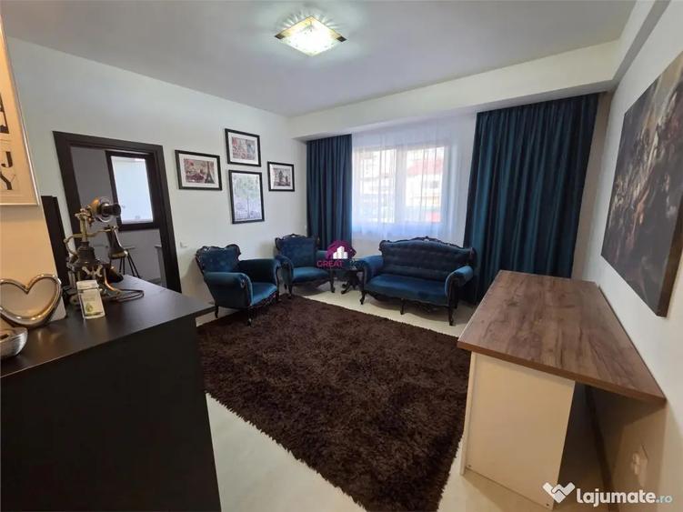 Apartament cu 2 camere semidecomandat, mobilat în Gorjului
