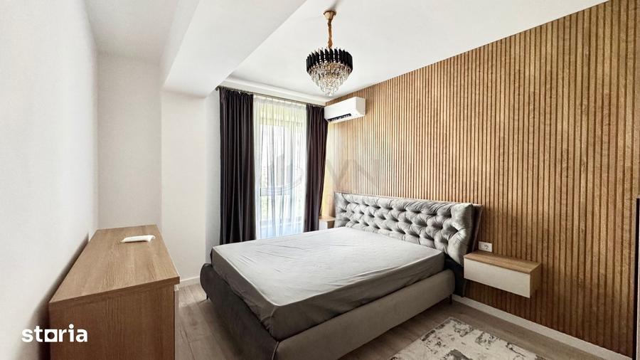 Apartament cu 3 camere, mobilat în Central