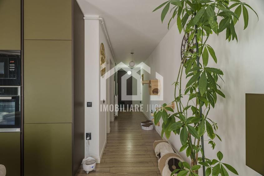 Apartament cu 2 camere semidecomandat, mobilat în Jucu de Sus