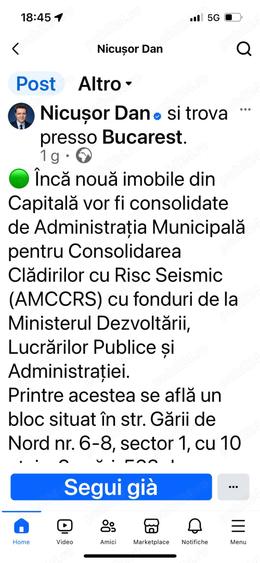 Apartament cu 2 camere decomandat, mobilat în Gara de Nord
