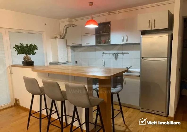 Apartament cu 2 camere semidecomandat, mobilat în Bună Ziua